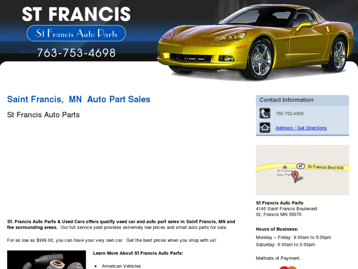 www.stfrancisautopartsmn.com