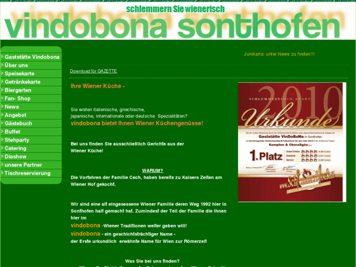 www.vindobona-wienerkueche.de