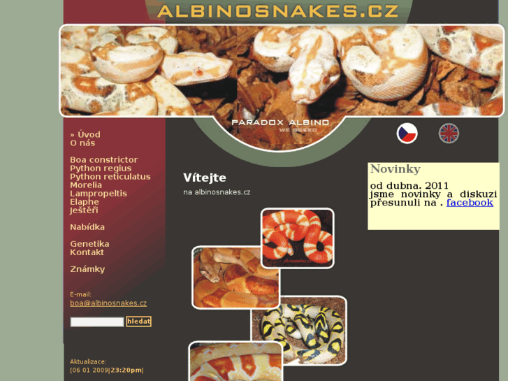 www.albinosnakes.cz