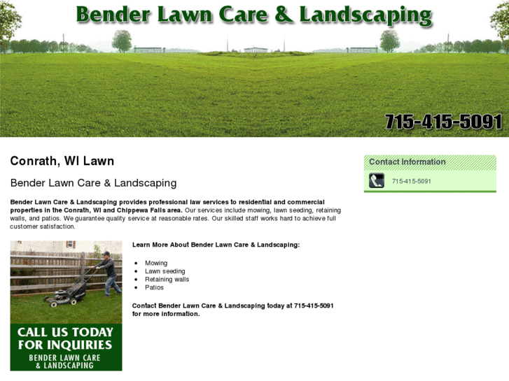 www.benderlawnlandscaping.com