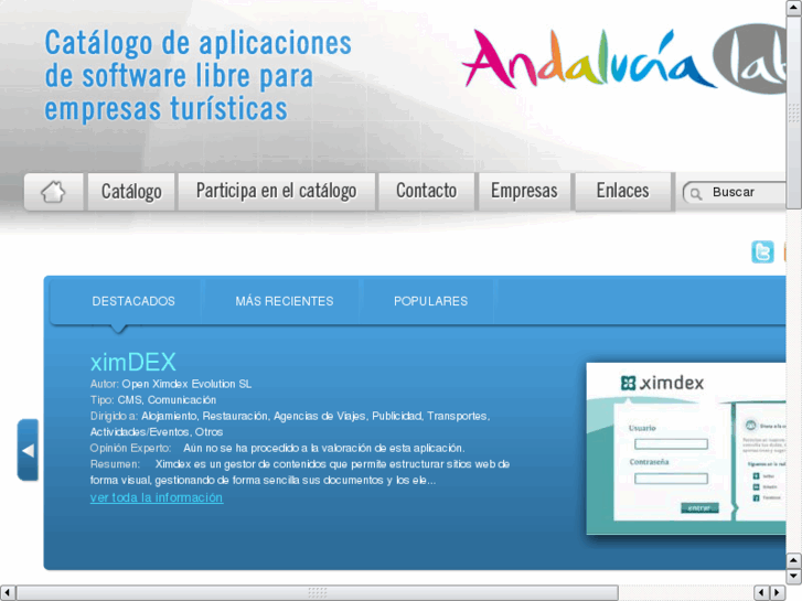 www.catalogodesoftwarelibre.es