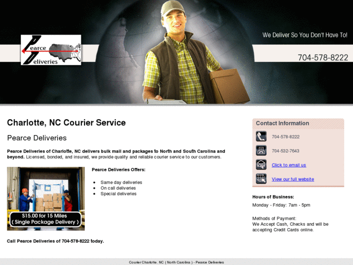 www.charlottecourierservice.com