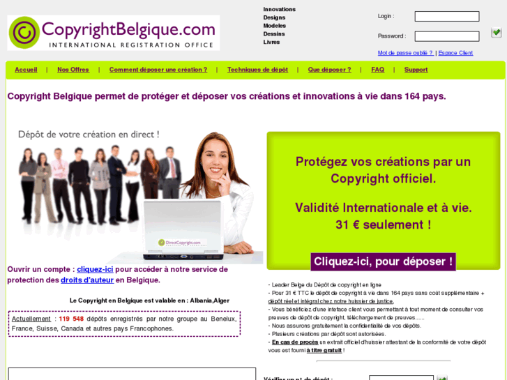 www.copyrightbelgique.com