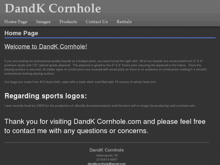 www.dandkcornhole.com