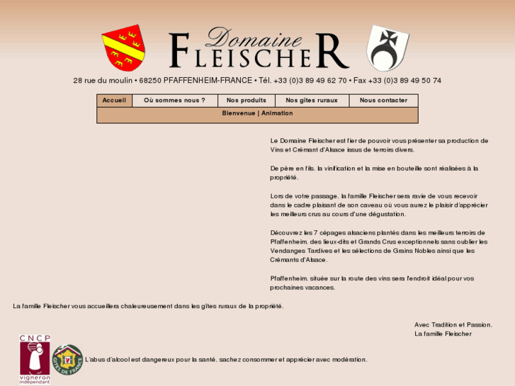 www.domaine-fleischer.com