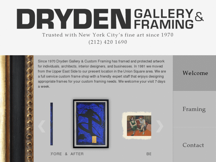 www.drydengalleryframing.com