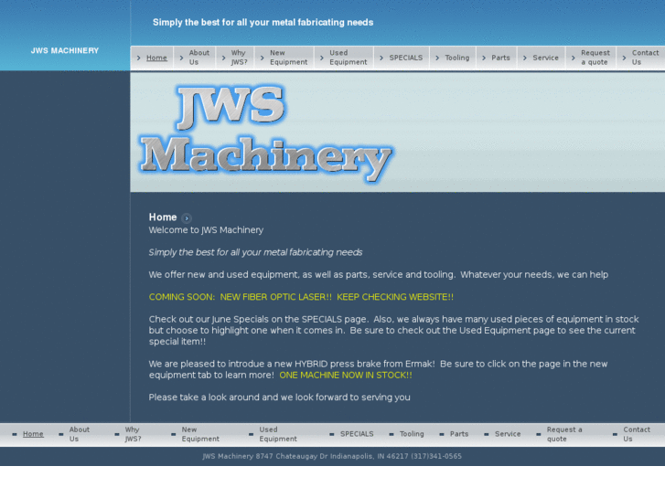 www.jwsmachinery.com