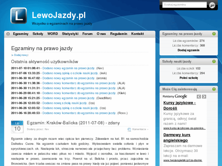 www.lewojazdy.pl