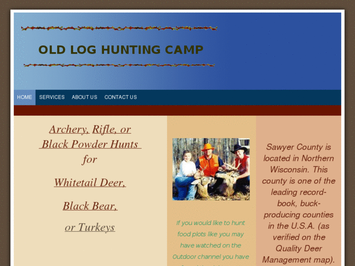 www.oldloghuntingcamp.com