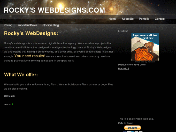 www.rockyswebdesigns.com