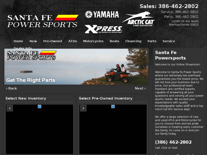 www.santafepowersports.com