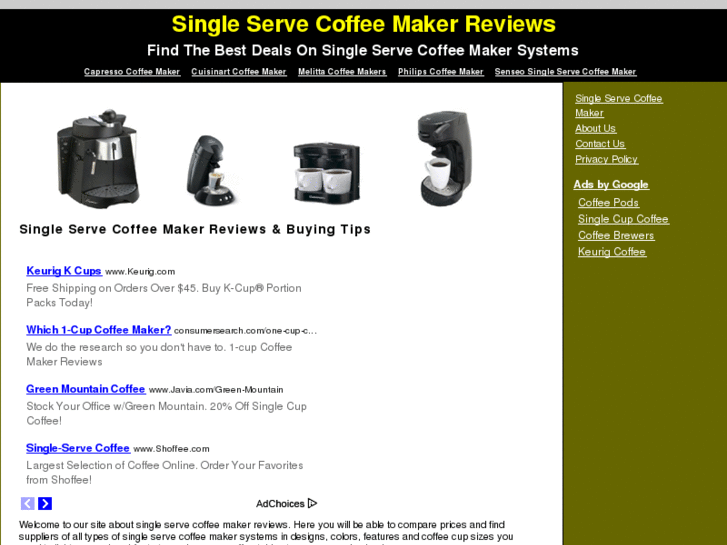 www.singleservecoffeemakerreviews.com