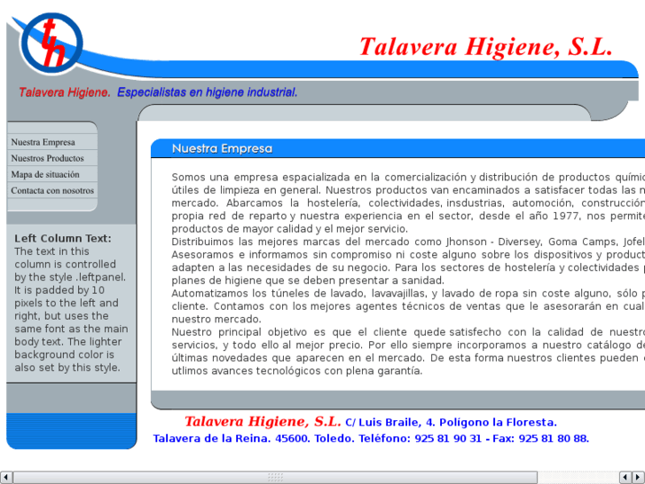 www.talaverahigiene.com