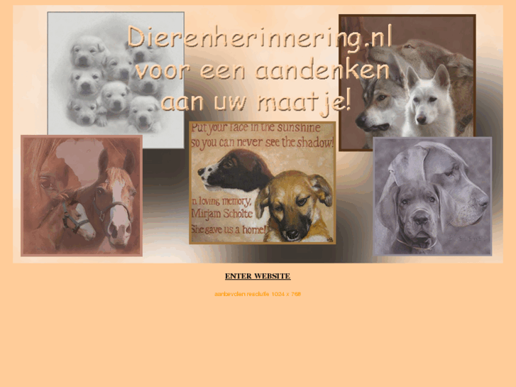 www.dierenherinnering.nl