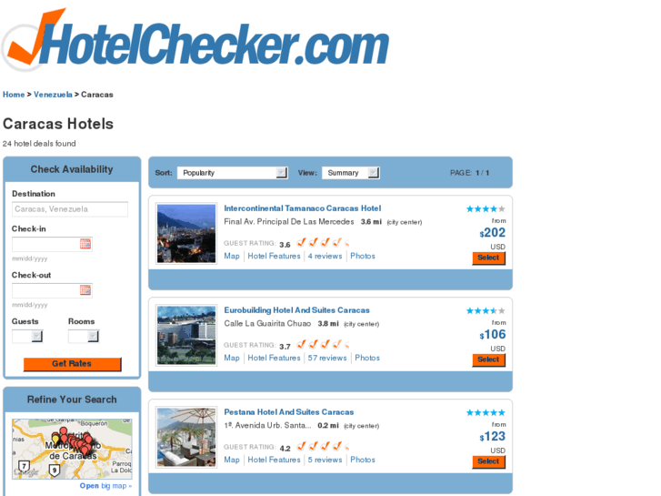 www.hotelincaracas.com