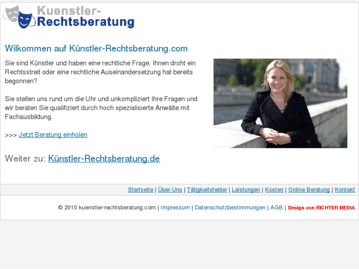 www.kuenstler-rechtsberatung.com