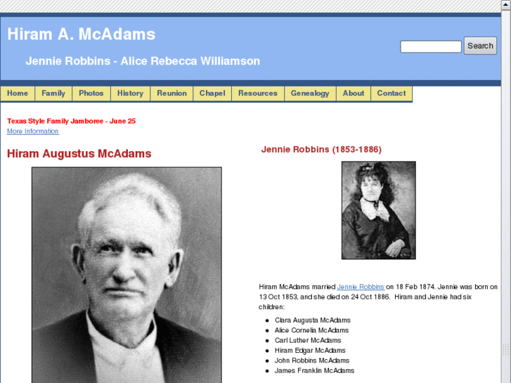www.mcadams.org