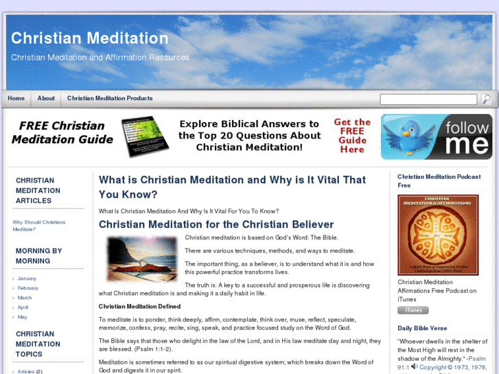 www.meditation-christian.com