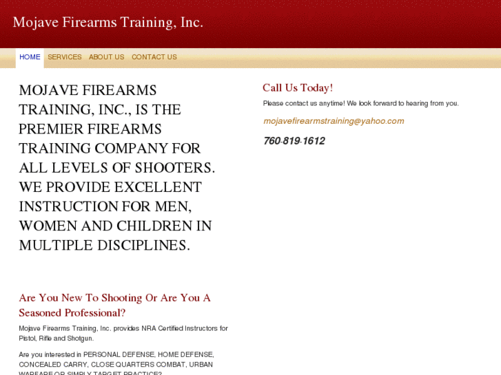 www.mojavefirearmstraining.com