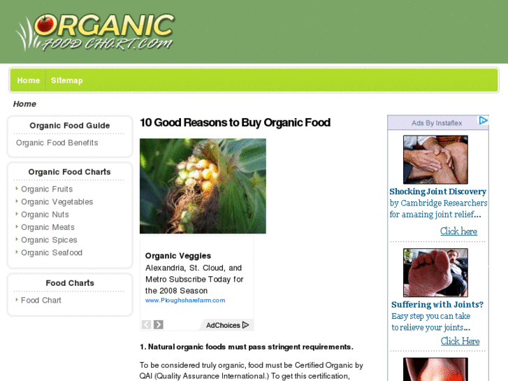 www.organicfoodchart.com