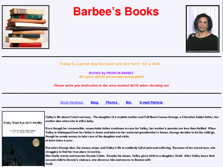 www.patriciabarbee.com