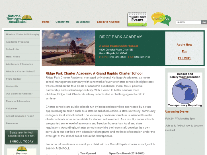 www.ridgeparkcharteracademy.org