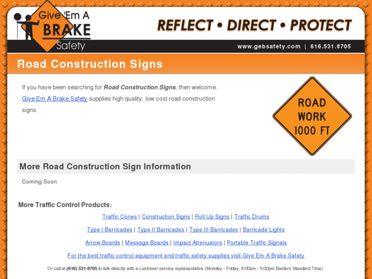 www.roadconstructionsigns.net