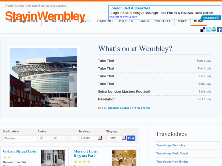 www.stayinwembley.com