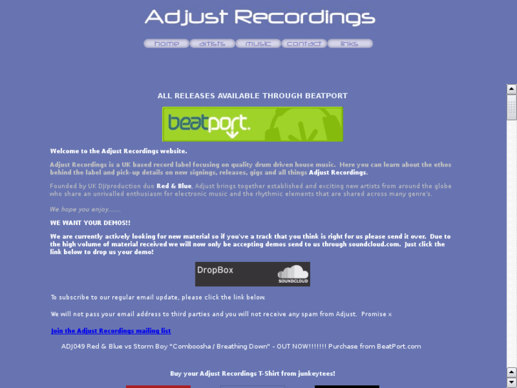 www.adjustrecordings.com