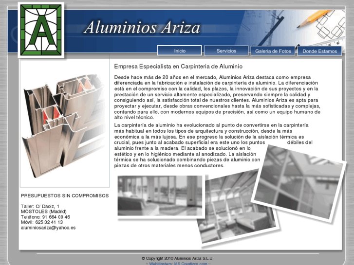 www.aluminiosariza.com