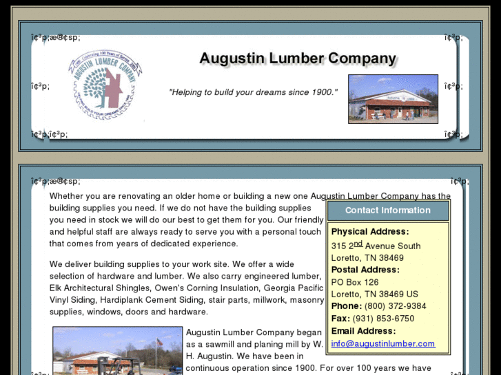 www.augustinlumber.com