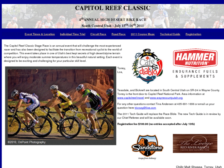 www.capitolreefclassic.com