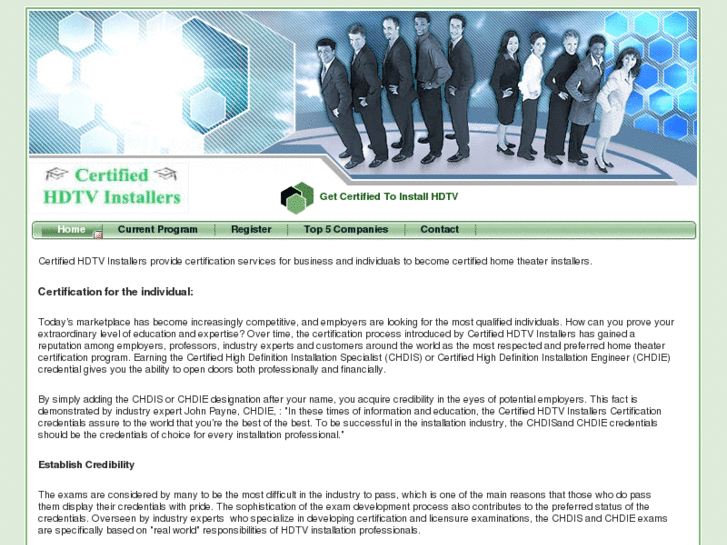 www.certifiedhdtvinstallers.com
