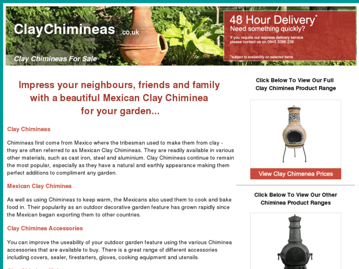 www.claychimineas.co.uk