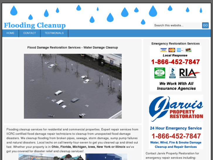 www.floodingcleanup.org