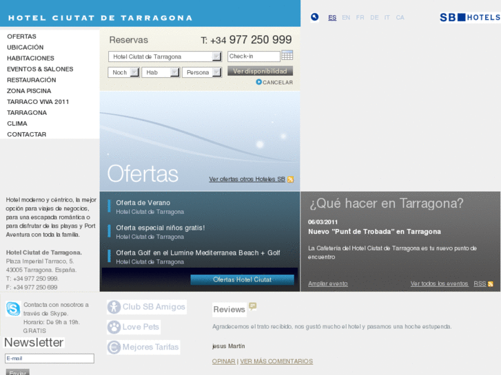 www.hotelciudaddetarragona.com
