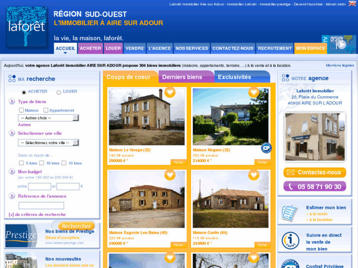 www.laforet-immobilier-aire-sur-adour.com