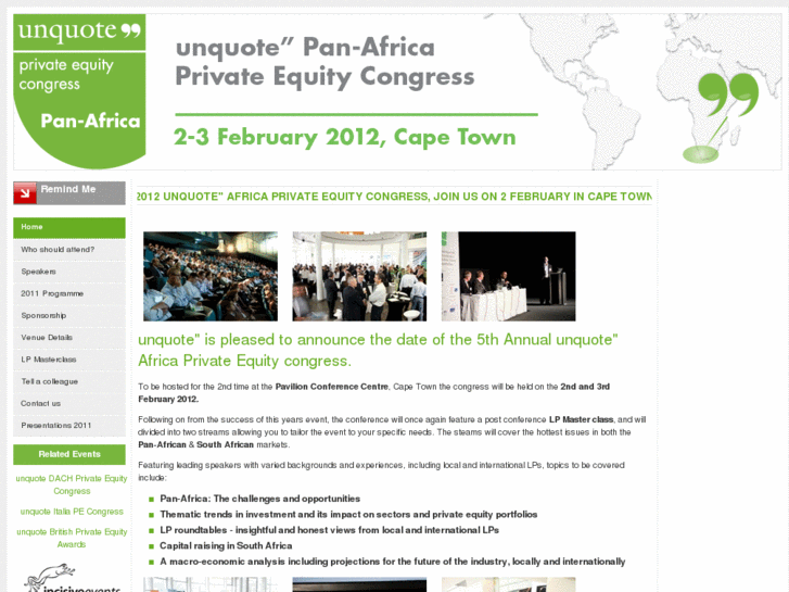 www.southafricapecongress.com