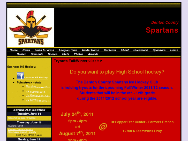 www.spartanshockeyclub.com