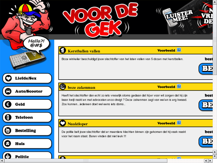 www.voordegek.net