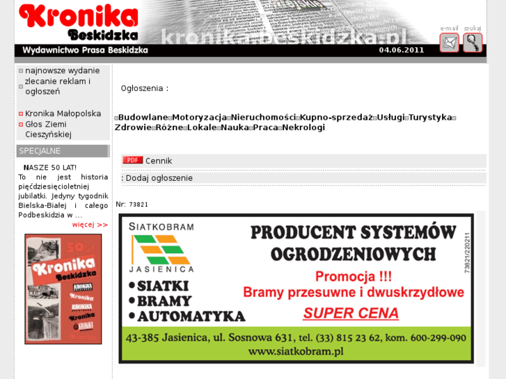 www.beskidzka.pl