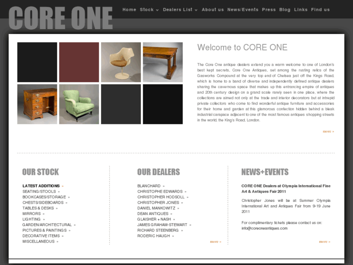 www.coreoneantiques.com