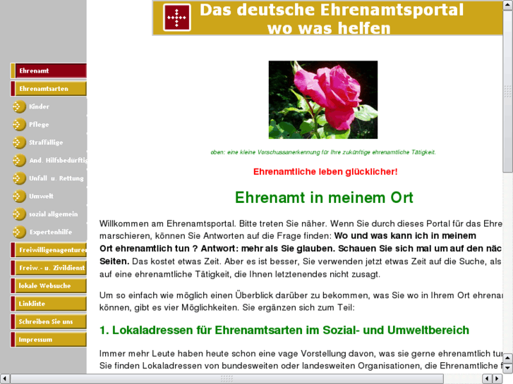 www.ehrenamtsportal.net