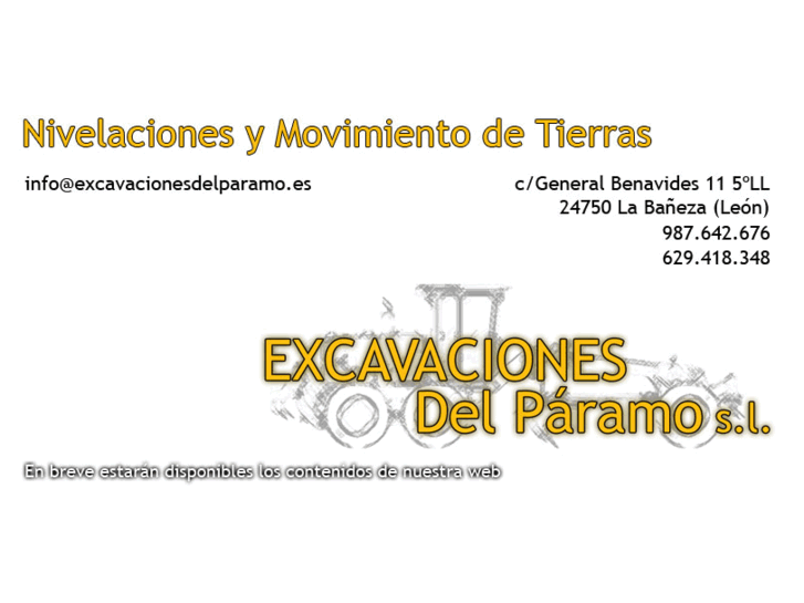 www.excavacionesdelparamo.es