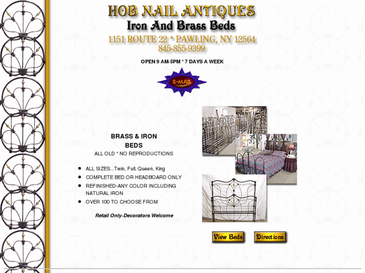 www.hobnailironbeds.com