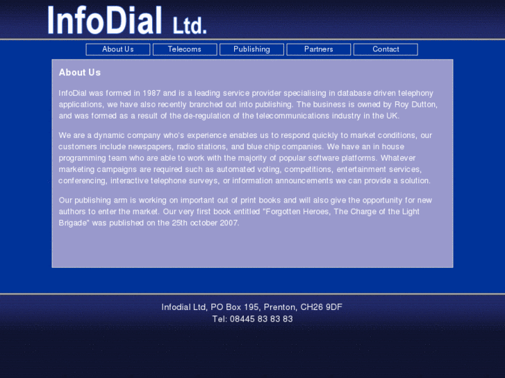 www.infodial.co.uk