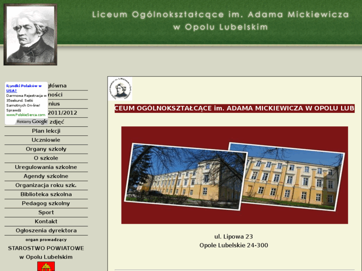 www.liceumopolelub.pl