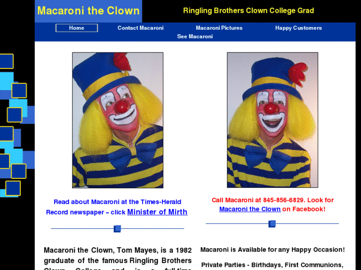 www.macaronitheclown.com