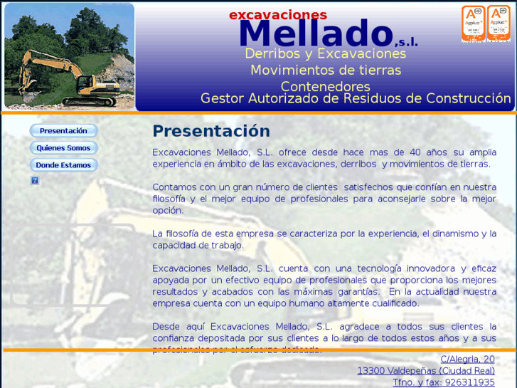 www.melladoexcavaciones.com