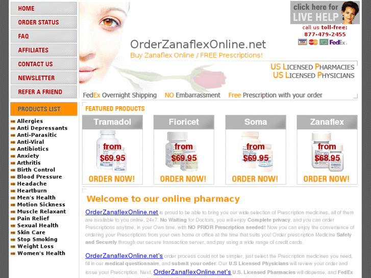 www.orderzanaflexonline.net